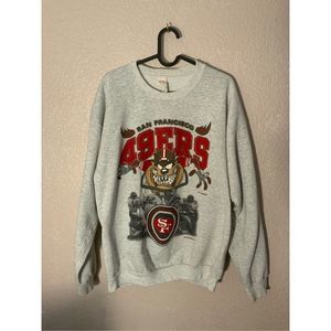 Looney Tunes 49ers NFL Crewneck